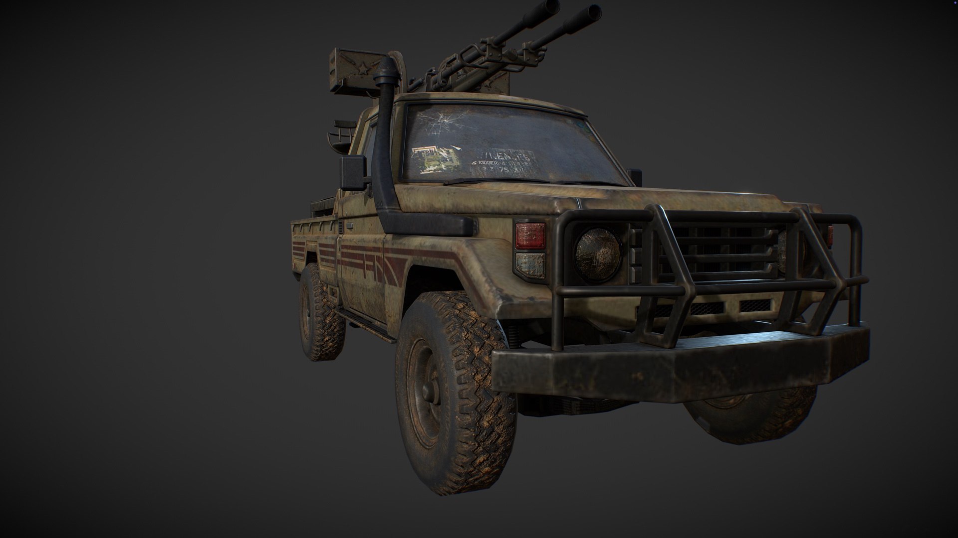 Syrian Armored Gun Pickup 3D https://p.turbosquid.com/ts-thumb/Jz/evoTNX/sO/4/jpg/1743095690/1920x1080/fit_q87/9fad44a8a32bf20bb88fc35e71736e367ac9e746/4.jpg