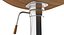 Jonas Slim Frame Adjustable Swivel Bar Stool