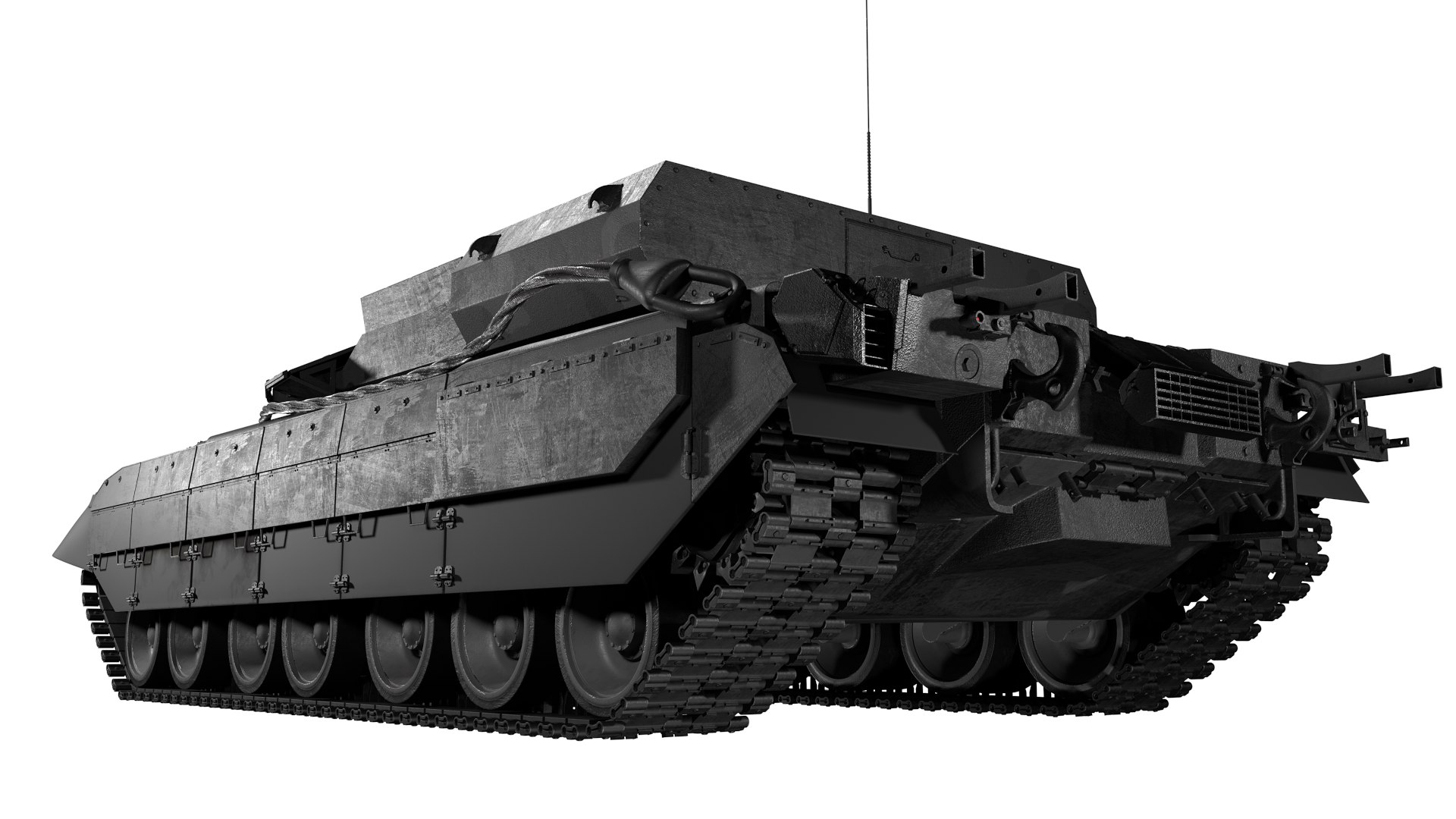 Objeto 640 Tanque Águia Negra Modelo 3D - TurboSquid 1634392