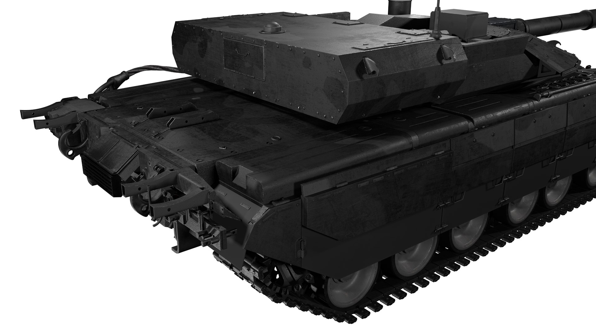 Objeto 640 Tanque Águia Negra Modelo 3D - TurboSquid 1634392