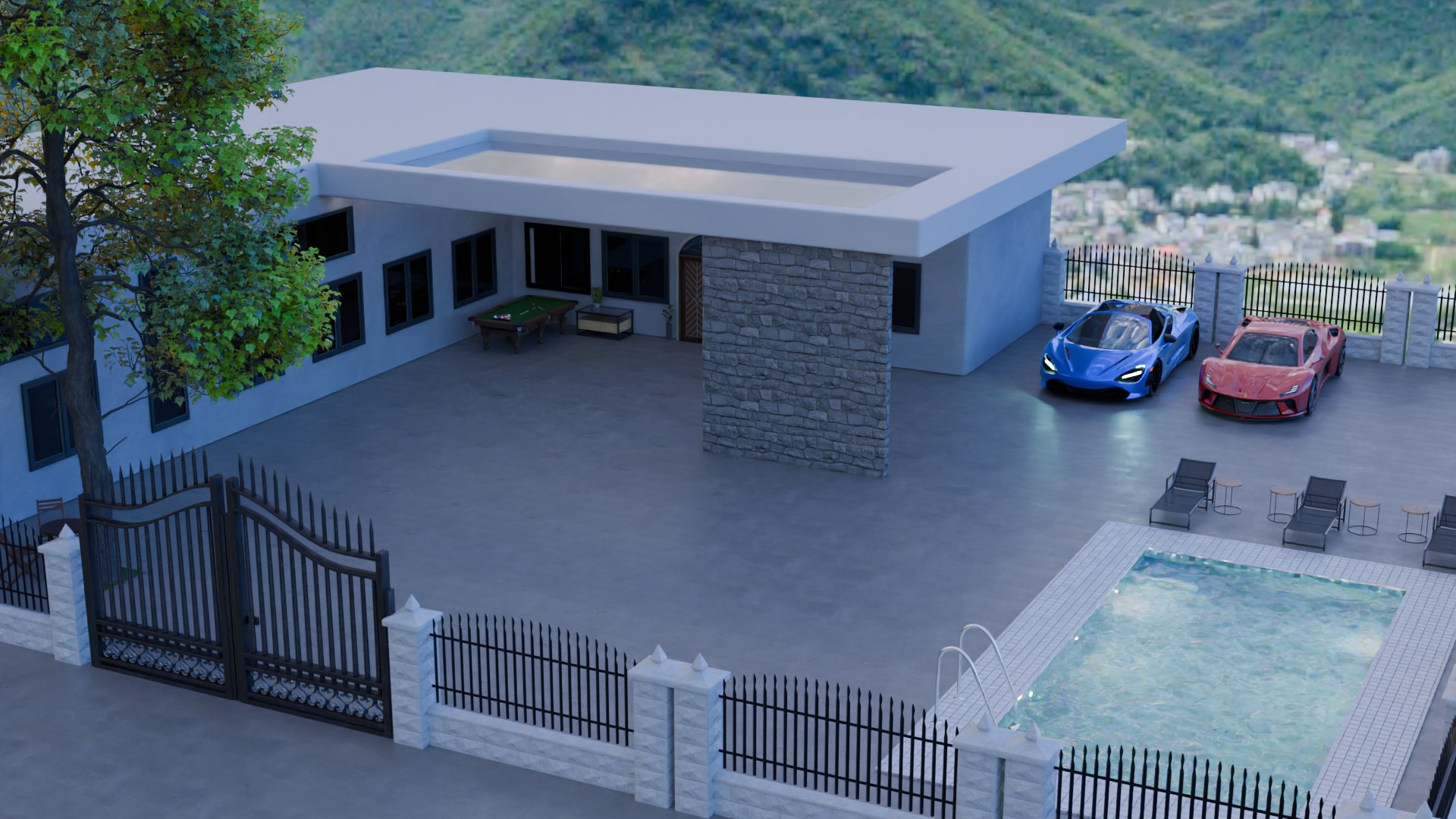Modern villa with swimmimg pool 3D model https://p.turbosquid.com/ts-thumb/Jz/tAcvpV/iK/7/png/1715367456/1920x1080/fit_q87/ddddc77dfc55d2e5b3bbb6ebf39143d006e0d26c/7.jpg