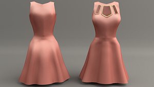Front Cut Dress