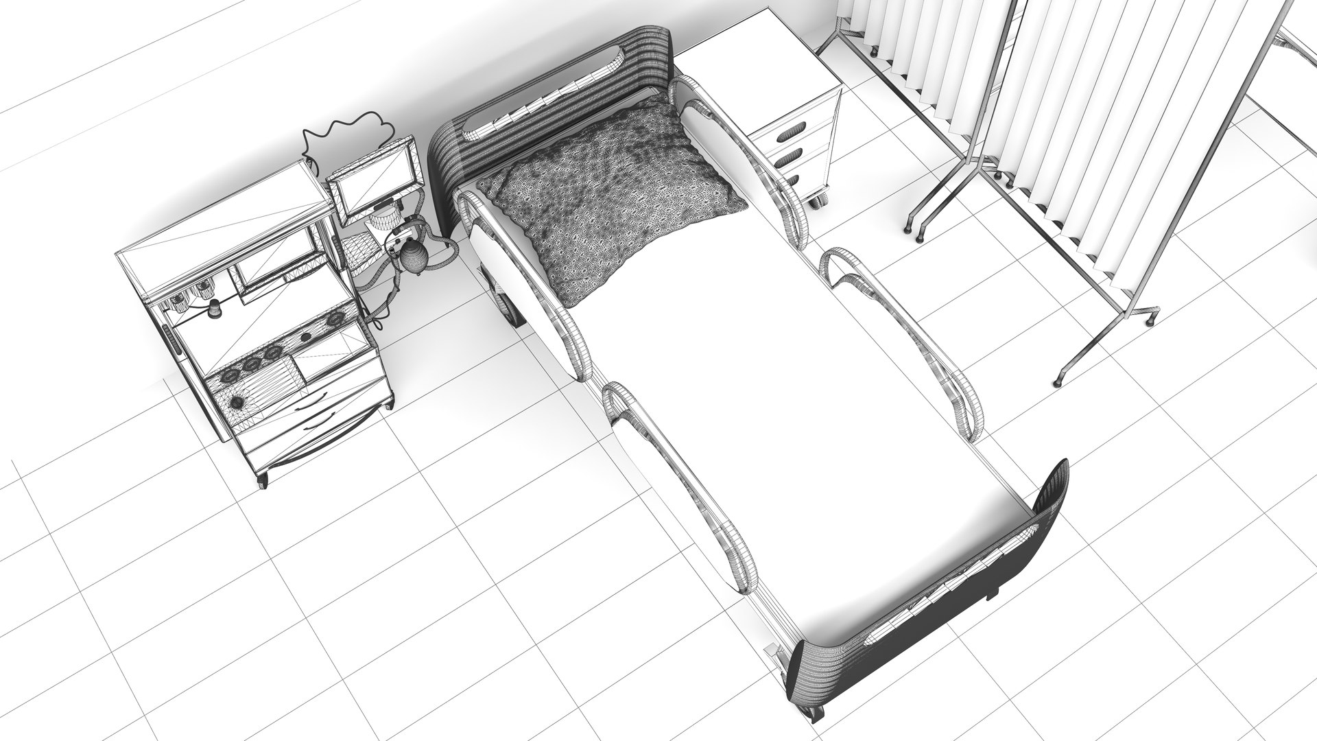 Dialysis Center Model - TurboSquid 2140230