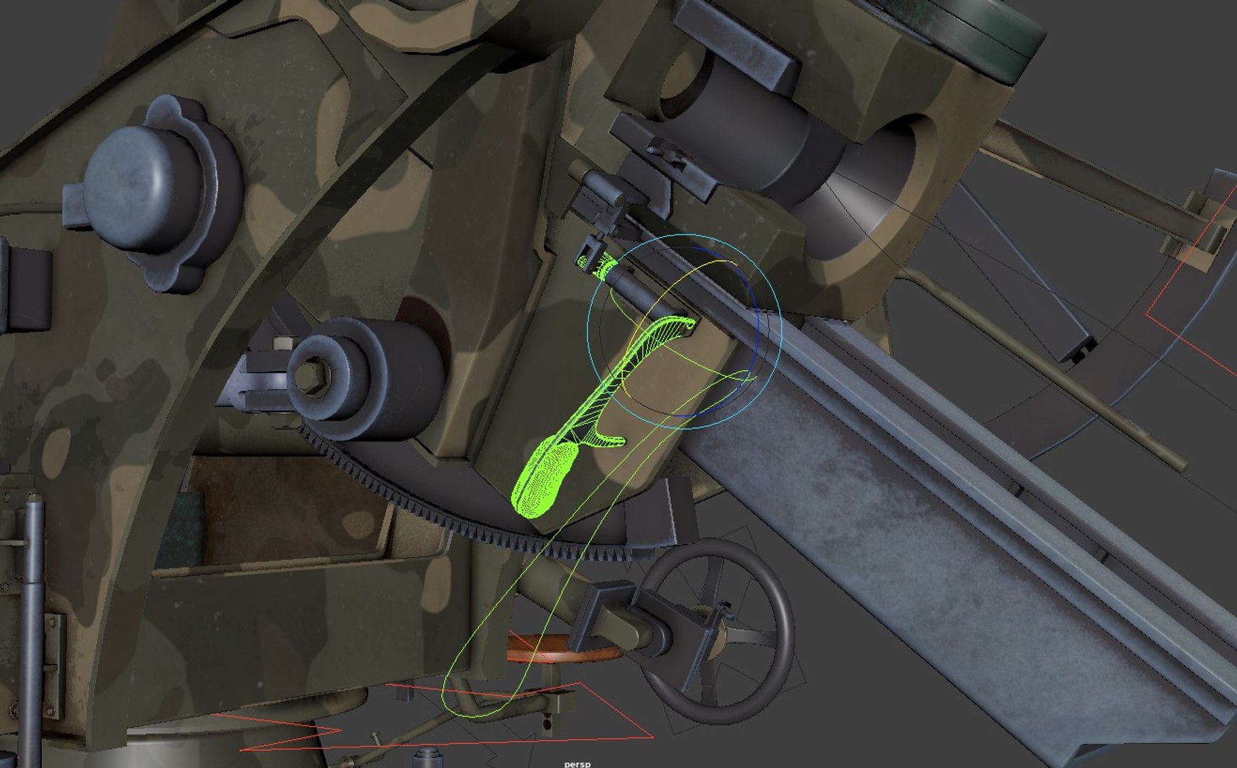 Flak 88 mm anti air craft and anti Tank with ammo 3D model - TurboSquid ...