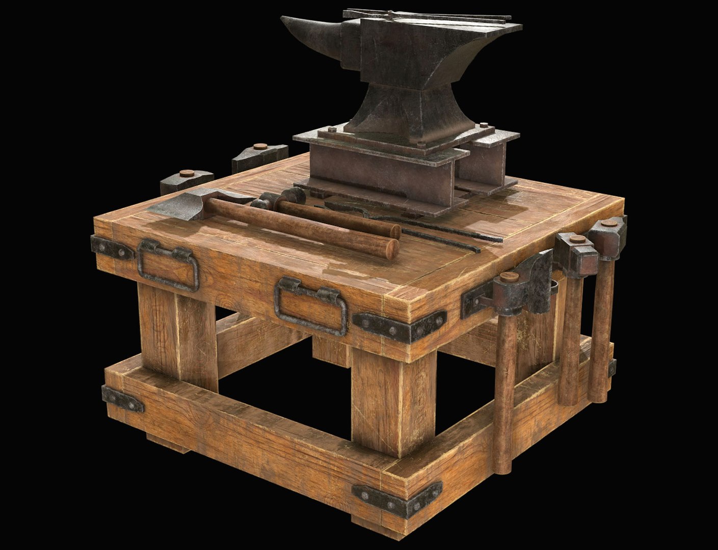 3D Anvil 3 - TurboSquid 2302881