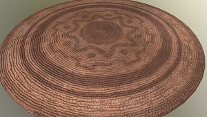 Ratan Circular Rug