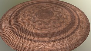 Ratan Circular Rug