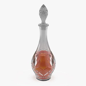 Crystal Cognac Decanter with Stopper