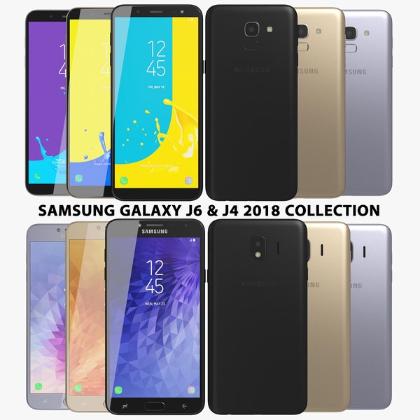 3D realistic samsung galaxy j6