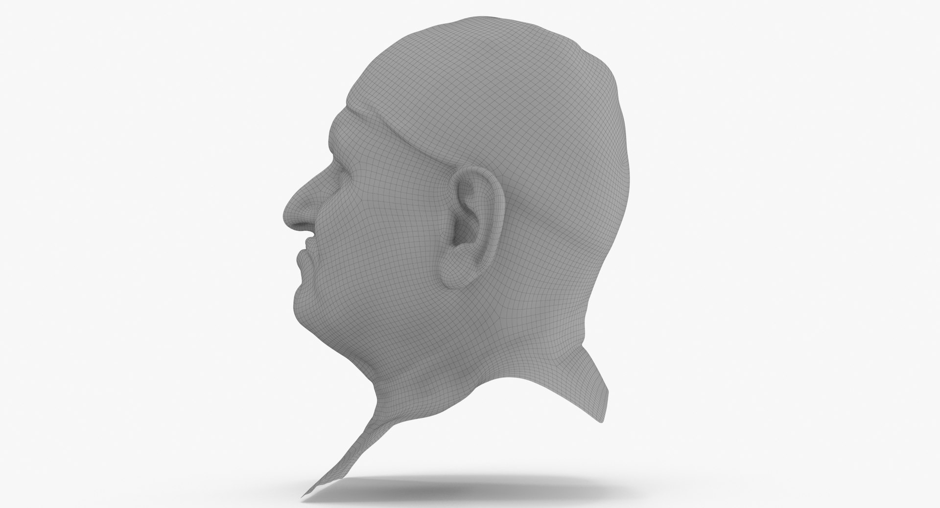 Homer Human Head Dimpler AU14 Clean Scan 3D Model - TurboSquid 1740171