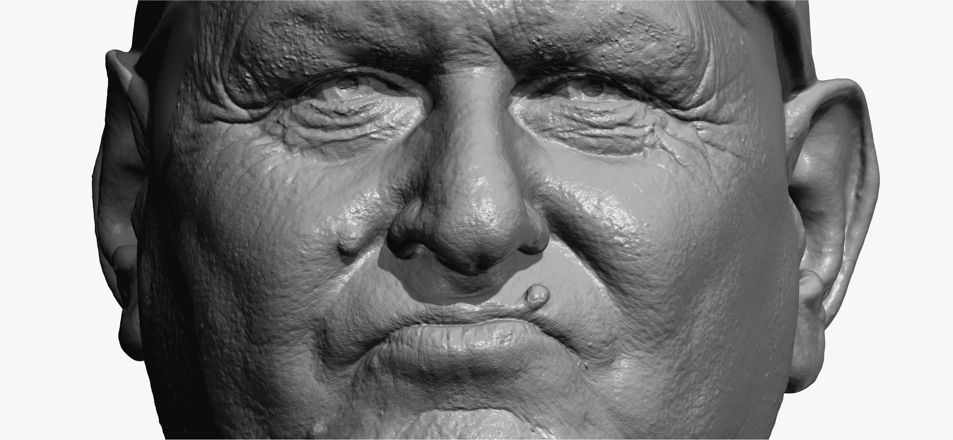 Homer Human Head Dimpler AU14 Clean Scan 3D Model - TurboSquid 1740171