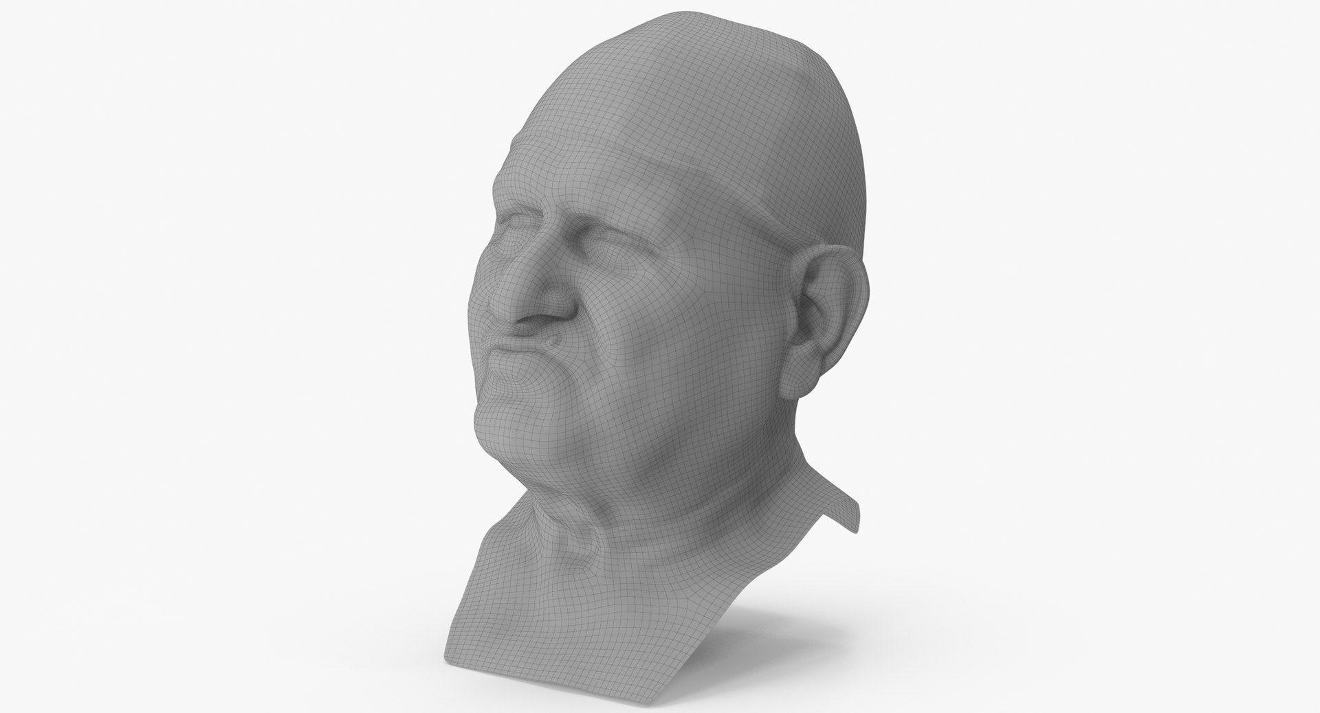 Homer Human Head Dimpler AU14 Clean Scan 3D Model - TurboSquid 1740171