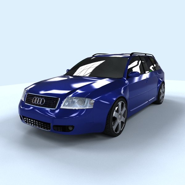 audi s4 rims 3d model