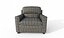 Sillón escocés Gleason Sofá Low Poly