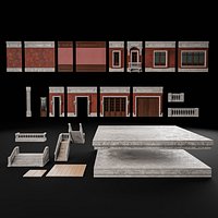 MODULAR WALL INTERIOR EXTERIOR KIT 06