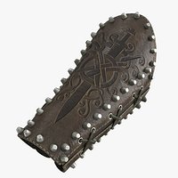 Embossed Arm Bracers