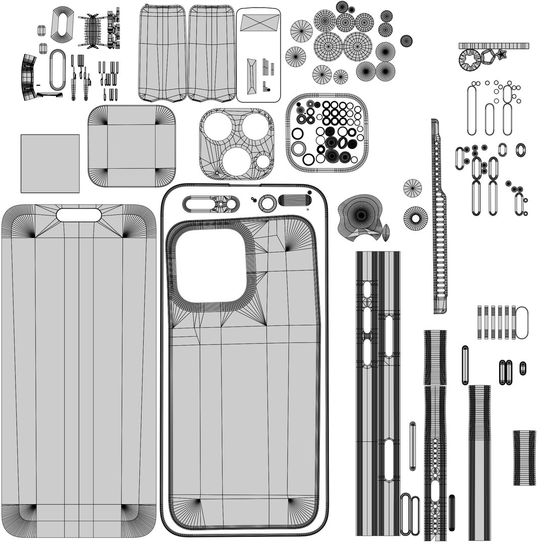 Apple IPhone 16 Pro And Pro Max Desert Titanium 3D Model - TurboSquid ...