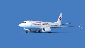 Boeing 737 Max 7 China Eastern Airlines 3D model