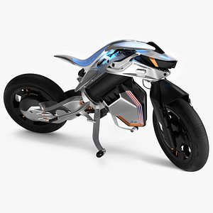 Yamaha MOTOROiD 2 Motorcycle Rigged for Maya