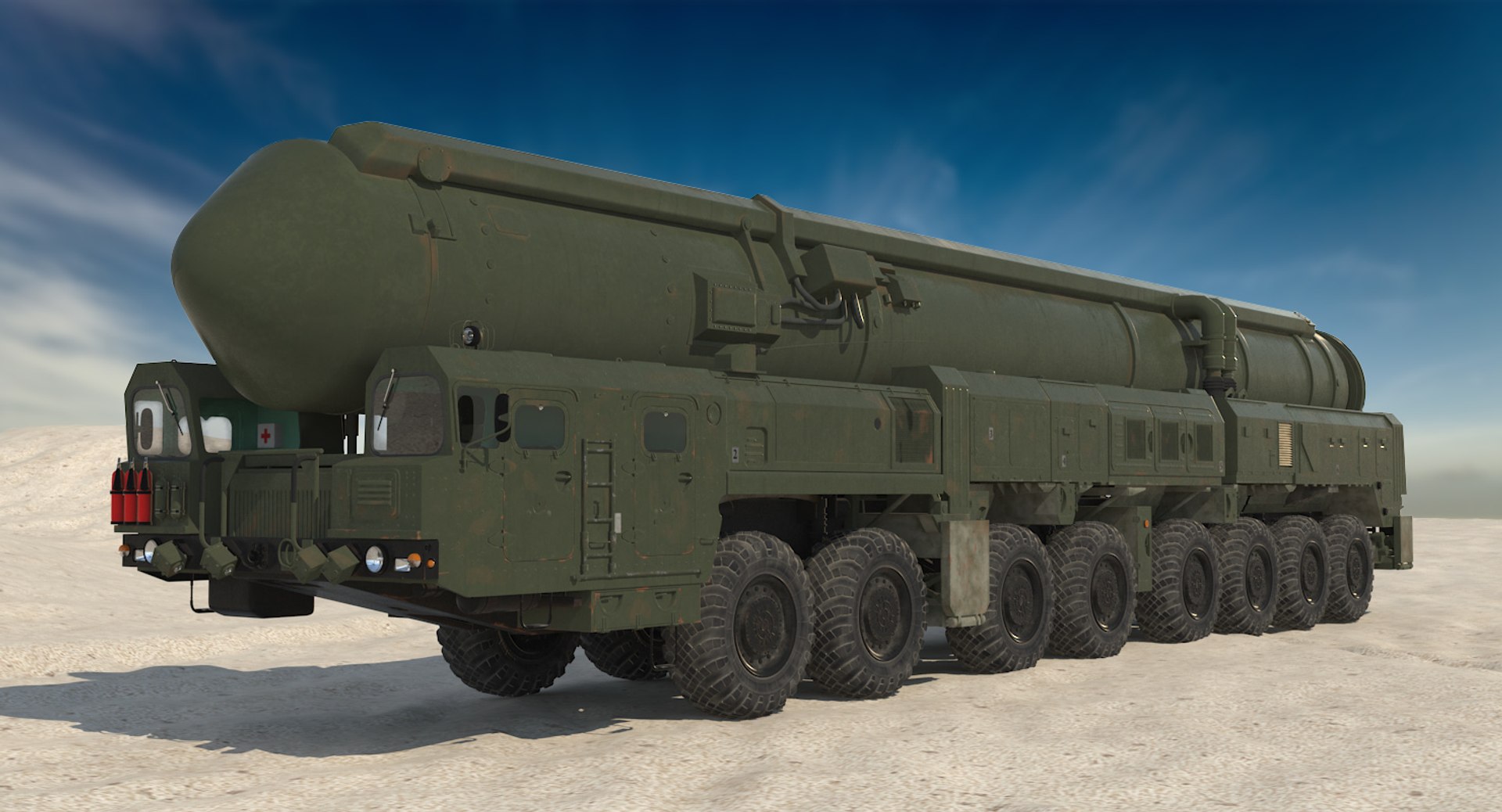 3D road-mobile ballistic missiles mobile model https://p.turbosquid.com/ts-thumb/K0/EcASlJ/vRxt26NN/roadmobileballisticmissilescollectionc4dmodel018/jpg/1585127106/1920x1080/fit_q87/0f11af70fce943e2c056d50720171bc7504ab032/roadmobileballisticmissilescollectionc4dmodel018.jpg
