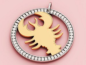 3D Cancer Pendant