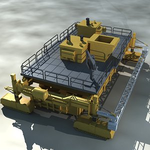street asphalt paver 3d 3ds