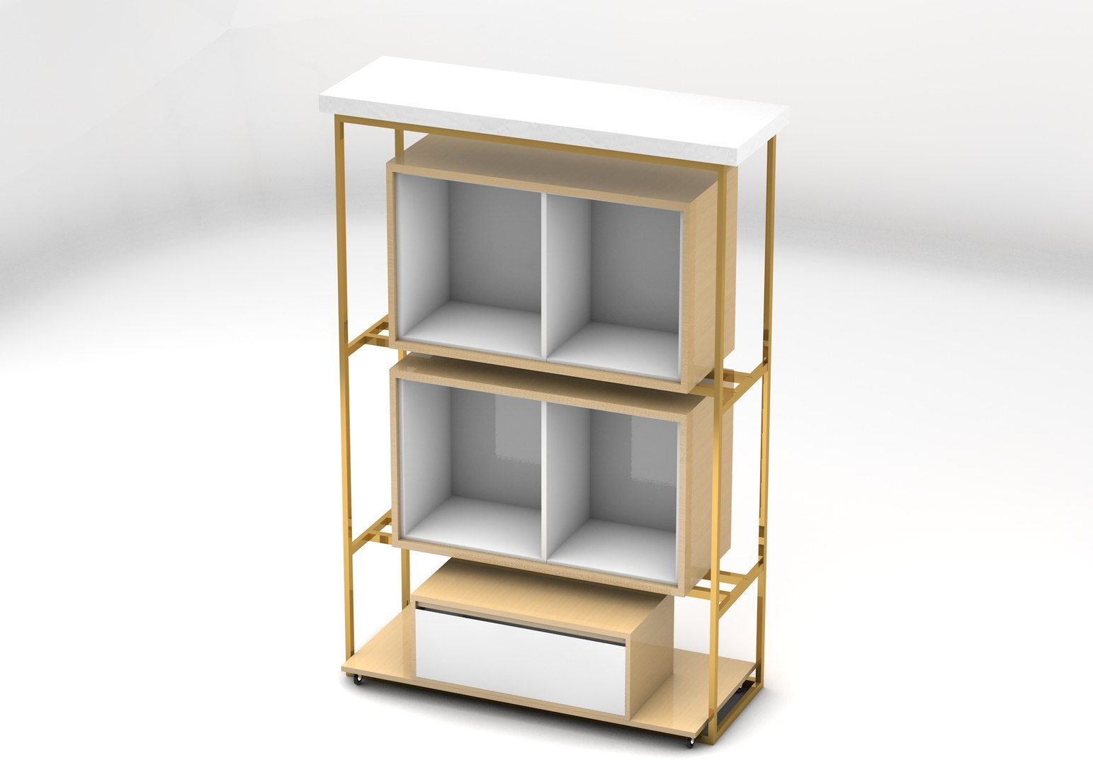 Retail Store Rack Model - TurboSquid 1351872