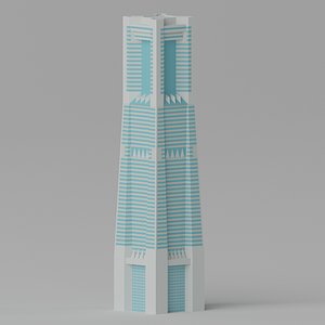 Japan Yokohama Landmark Tower 3D model