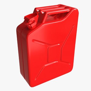 Classic metal jerry can 03 Red model