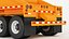 Semi Truck Belly Dump Trailer 01