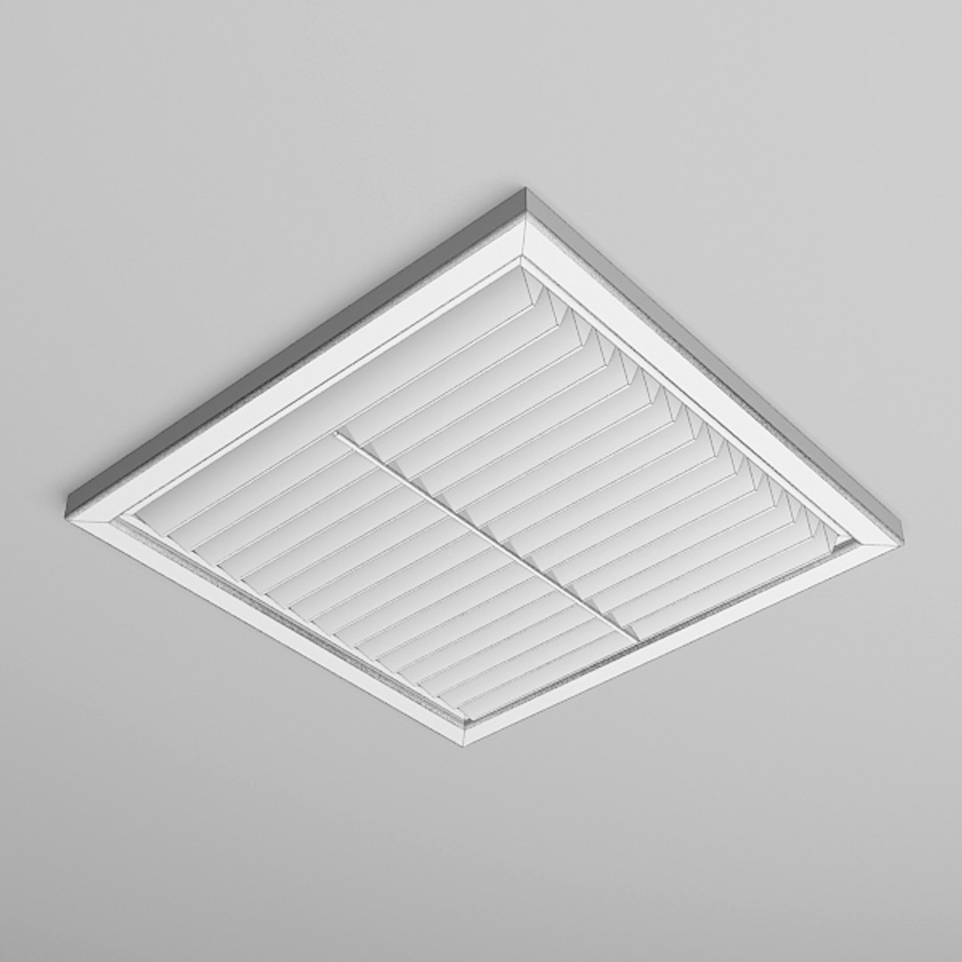 3ds Max Ceiling Vents