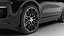 Porsche Cayenne E-Hybrid Black Edition 2025 Model 3D