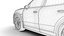 Porsche Cayenne E-Hybrid Black Edition 2025 Model 3D