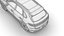 Porsche Cayenne E-Hybrid Black Edition 2025 Model 3D