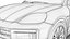 Porsche Cayenne E-Hybrid Black Edition 2025 Model 3D