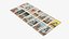 Rider Waite Suit of Swords Tarot Cards