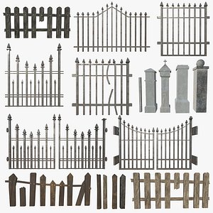 modular fence gate pillar