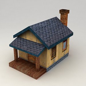 rural house 1 3d max