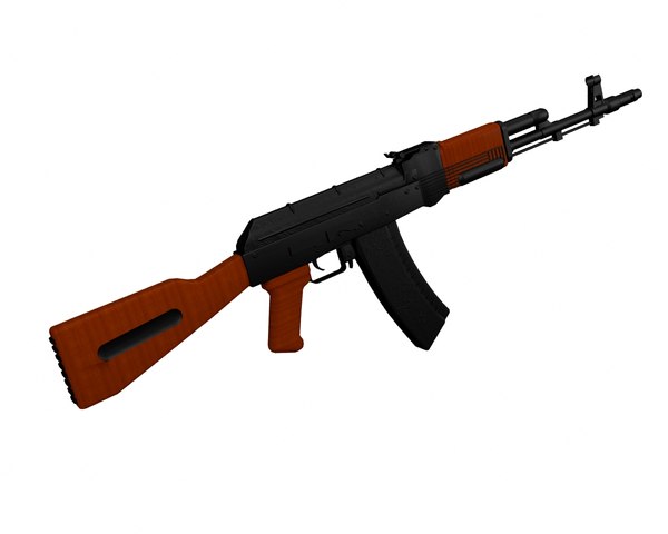 Assault rifle ak 3D - TurboSquid 1495627