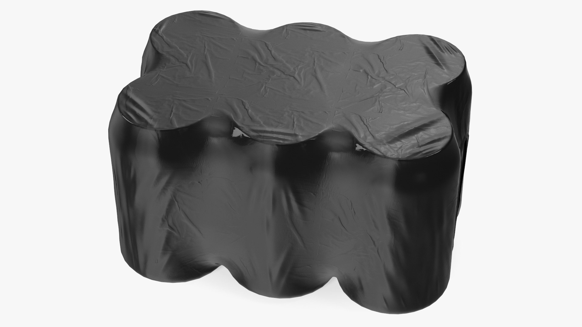 Drawstring 12' X 25' Heavy Duty Silver/Black Waterproof UV
