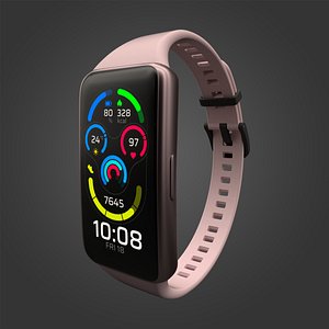 Huawei Band 6 Pink 3D model