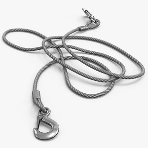 Vehicle Steel Tow Rope with Hooks