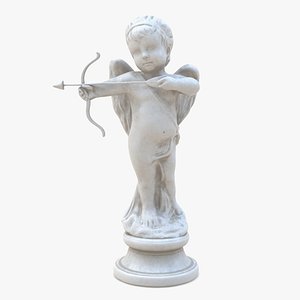 Cupid Statue 3D model