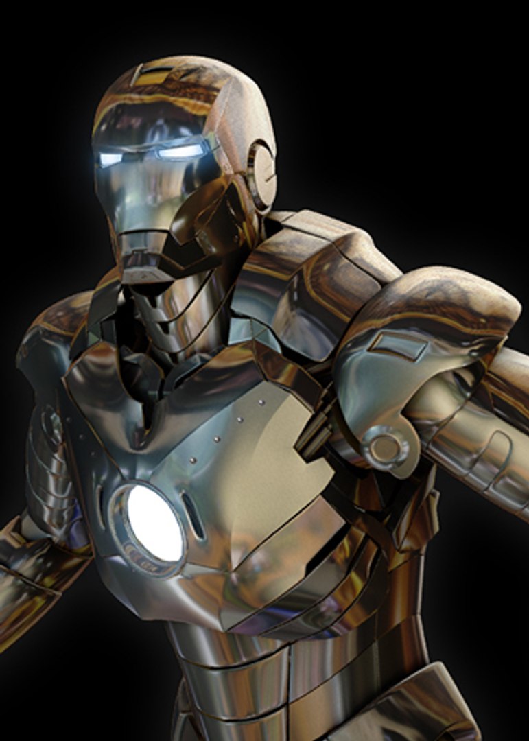 Ironman 3d Max