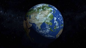 Planet Earth 8k 3D model