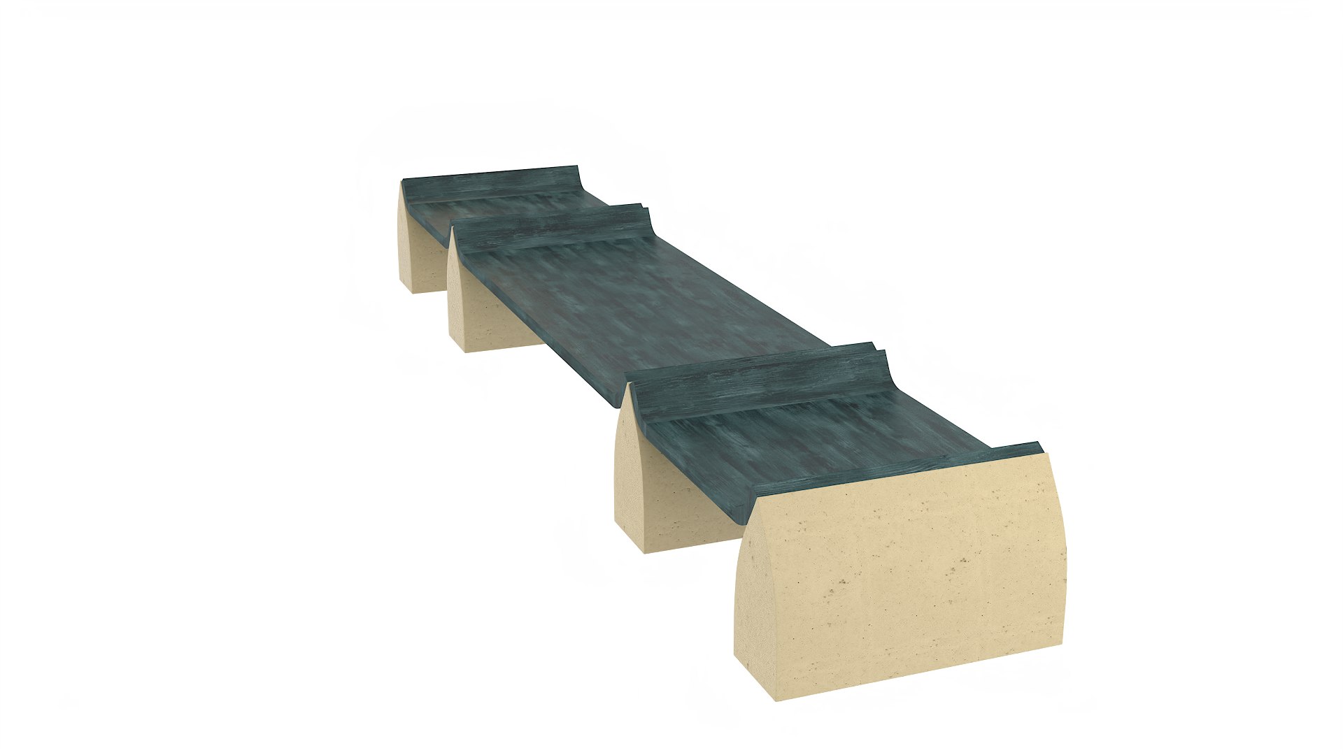 3D Model TRAAF BENCH - TurboSquid 2219190