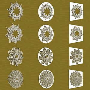 Mandala Frames Vol 29