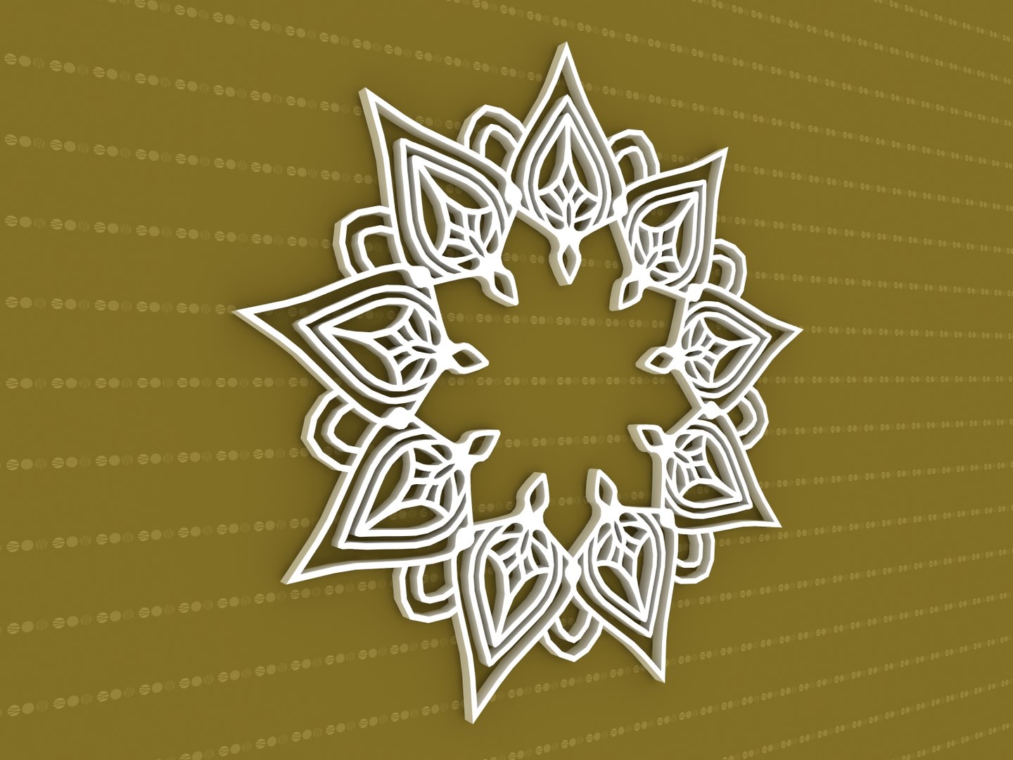 3D Mandala Frames Vol 29 - TurboSquid 1487379