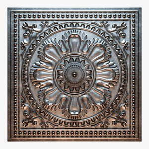 old tin tiles 3D model