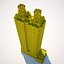 3D 191 Peachtree Tower- Downtown Atlanta model